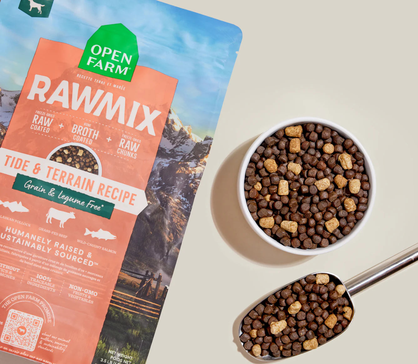 Open Farm Tide & Terrain Grain-Free RawMix for Dogs