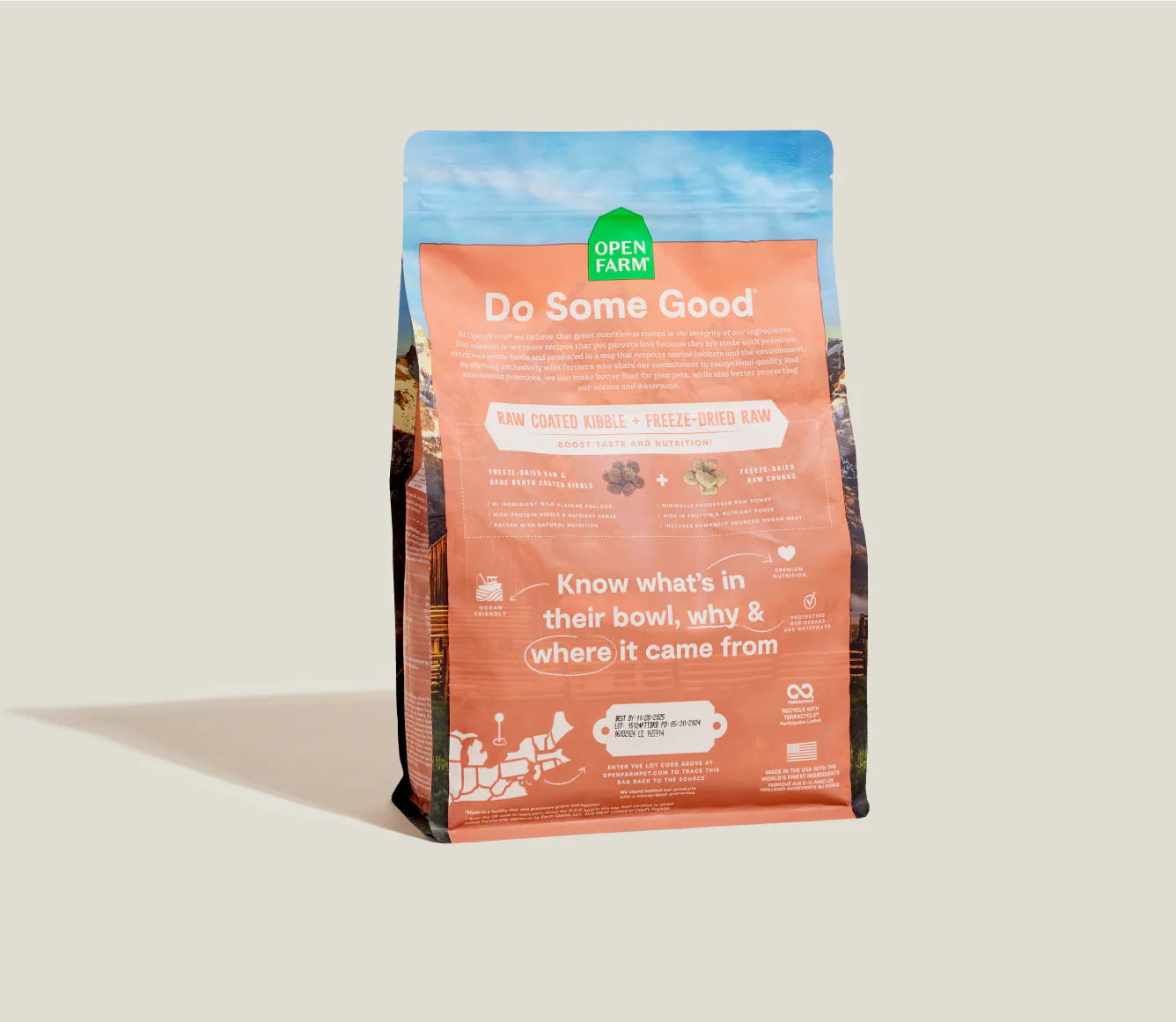Open Farm Tide & Terrain Grain-Free RawMix for Dogs