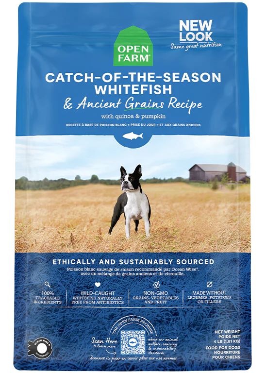 Open Farm Catch of the Season Whitefish and Ancient Grains Dry Dog Food