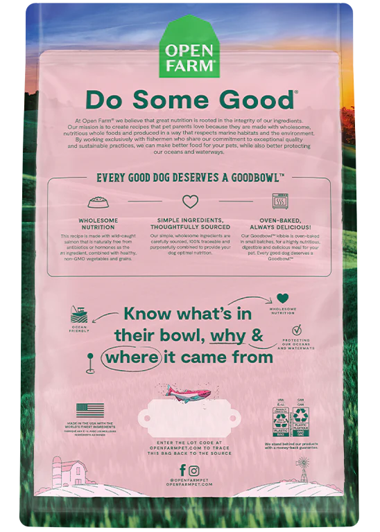 Open Farm - Goodbowl Wild-Caught Salmon & Brown Rice Recipe for Dogs