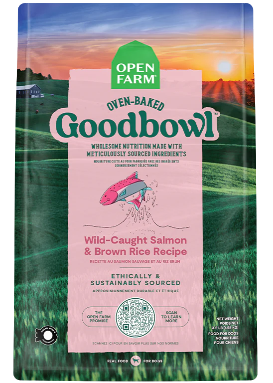 Open Farm - Goodbowl Wild-Caught Salmon & Brown Rice Recipe for Dogs
