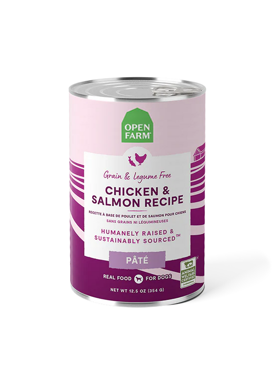 Open Farm Chicken & Salmon Pâté for Dogs