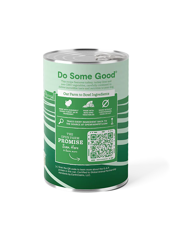 Open Farm Homestead Turkey Pâté for Dogs