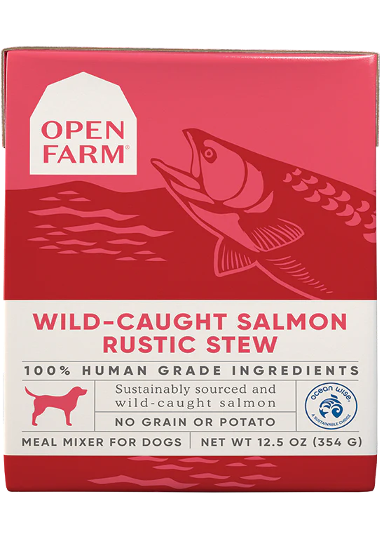 Open Farm Wild-Caught Salmon Rustic Stew