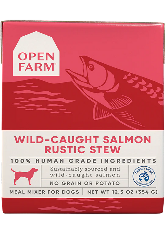 Open Farm Wild-Caught Salmon Rustic Stew