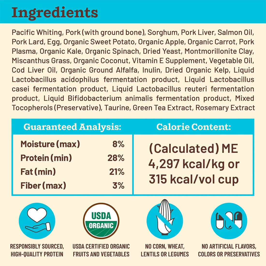 Primal Kibble in the Raw Dog Food Fish & Pork Recipe