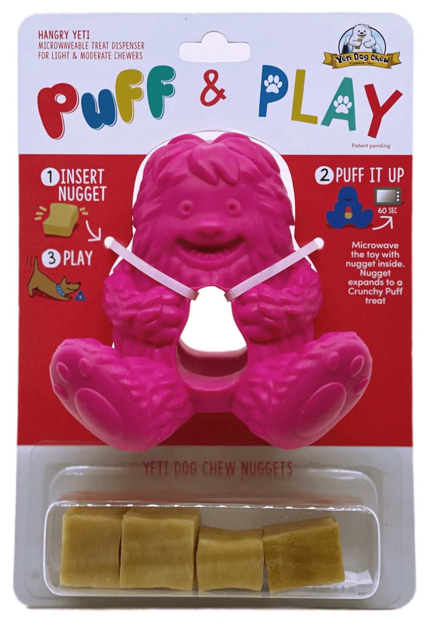 Hangry Yeti Puff & Play