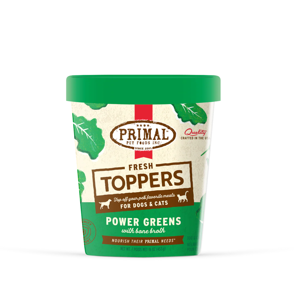 Power Greens Primal Frozen Topper