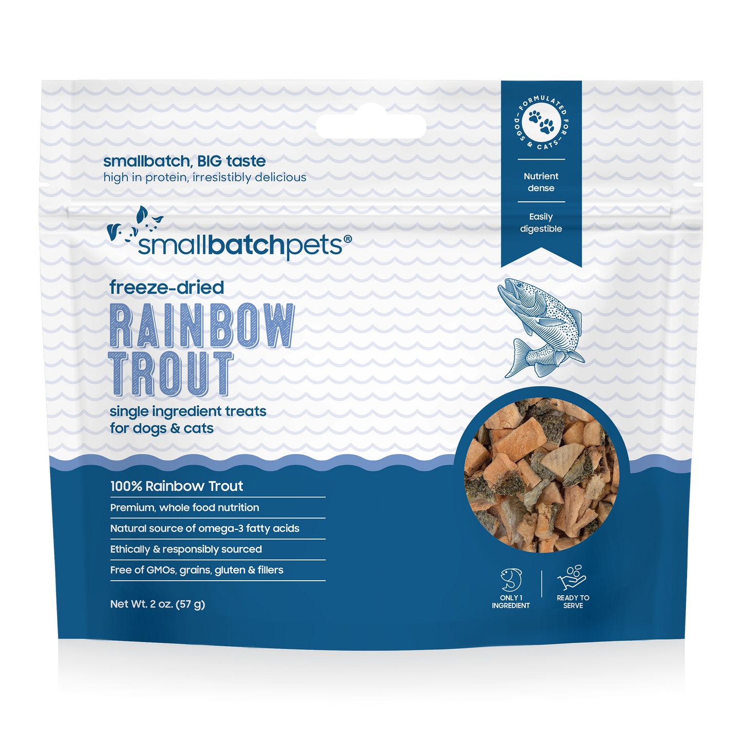 Smallbatch Freeze Dried Rainbow Trout