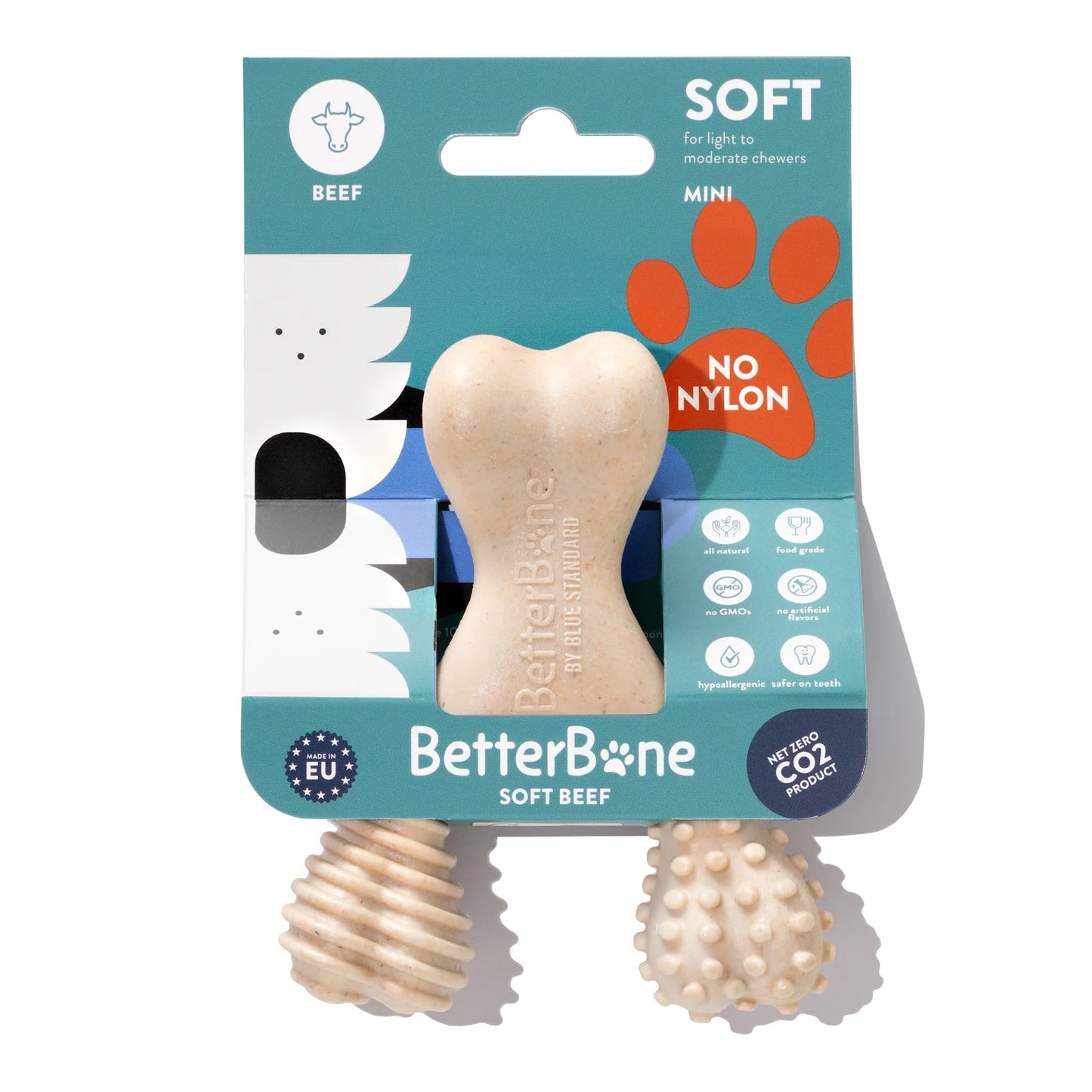 The BetterBone SOFT Beef Chew Toy