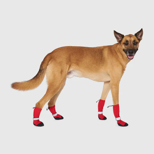 Red Soft Shield Winter Boots