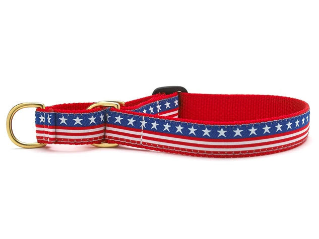 Stars & Stripes Martingale Dog Collar | Up Country