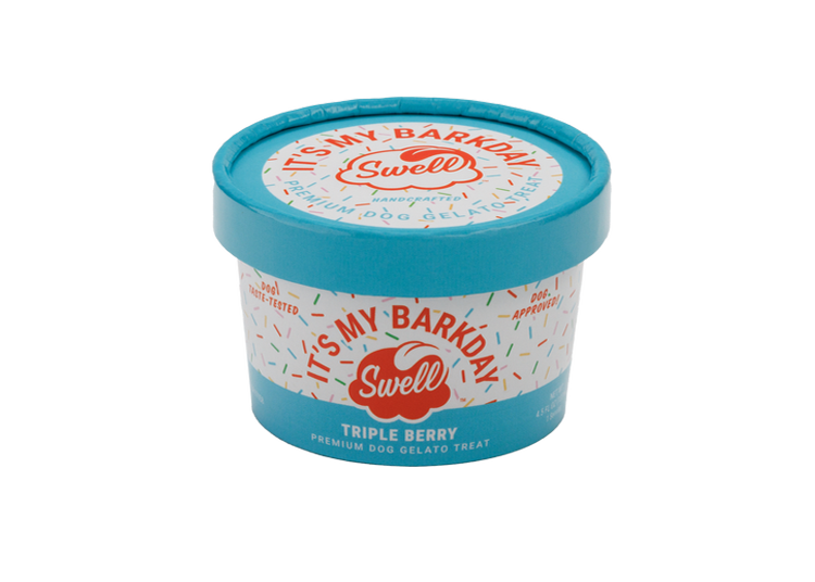 Swell Gelato - "It's My Barkday" Triple Berry