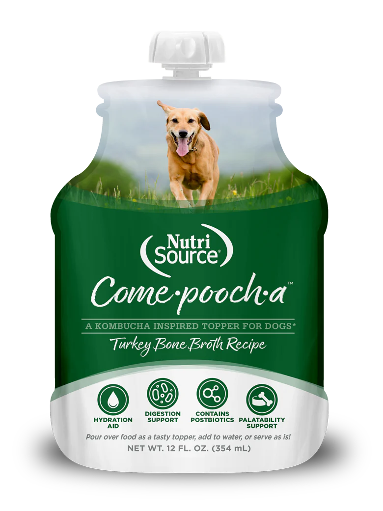 NutriSource Come-Pooch-A Turkey Bone Broth