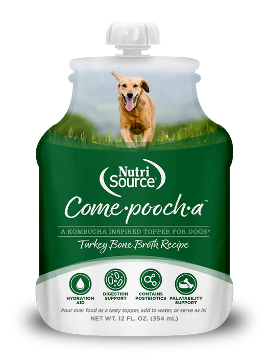 NutriSource Come-Pooch-A Turkey Bone Broth