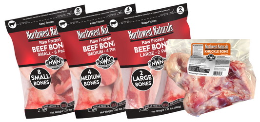 NWN Frozen Raw Beef Bones