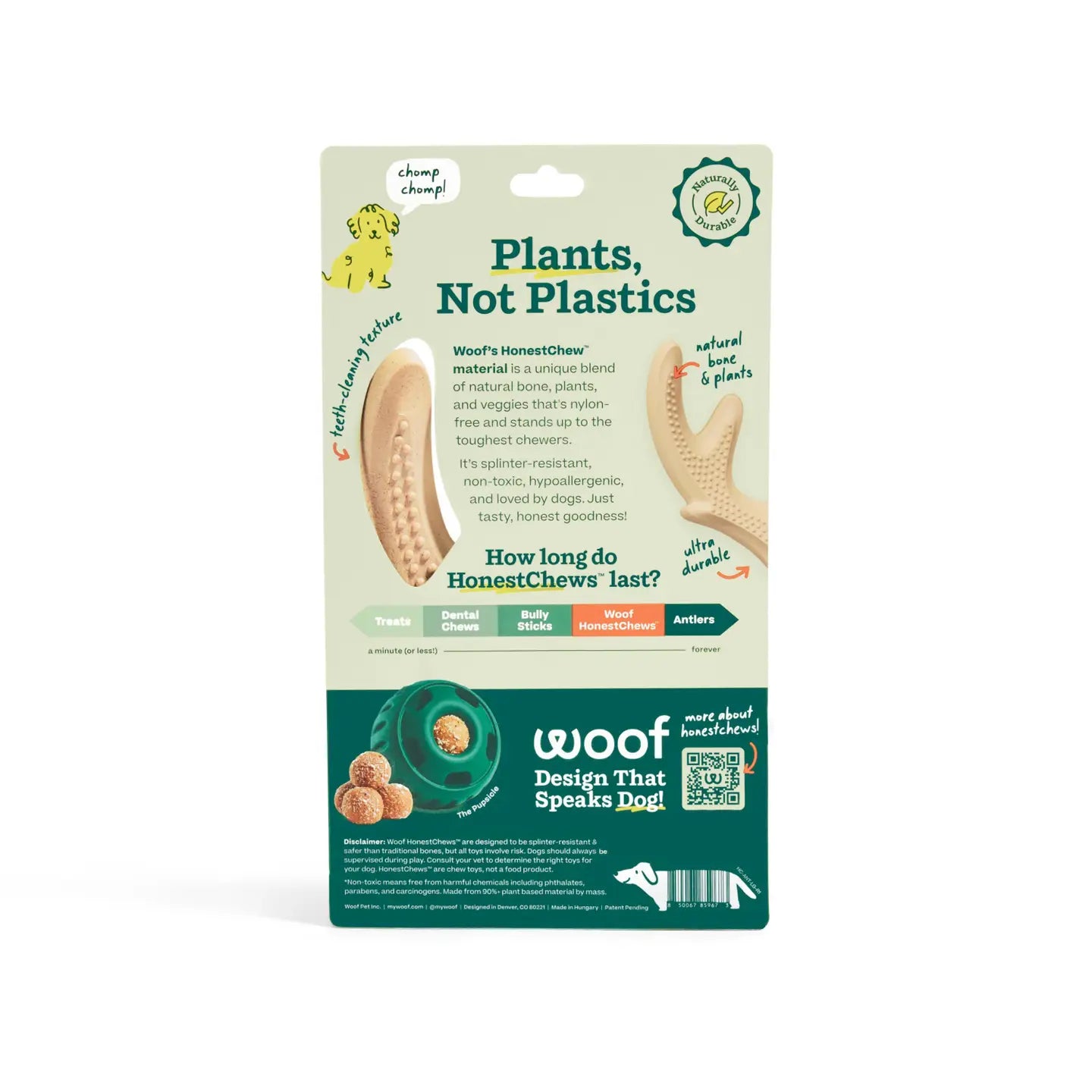 Woof Honest Chew - Antler