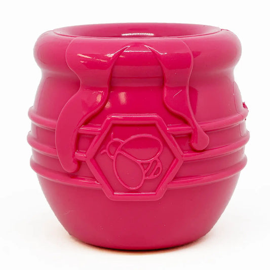Pink Honey Pot Treat Dispenser
