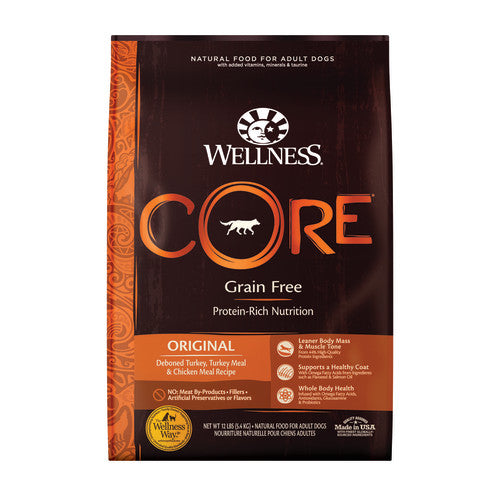 Wellness CORE Grain Free- Orignal Turkey & Chicken Recipe