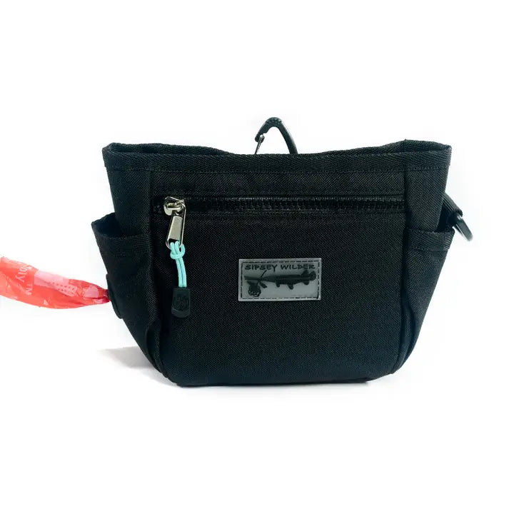 Midnight Tail-Along Dog Treat Pouch