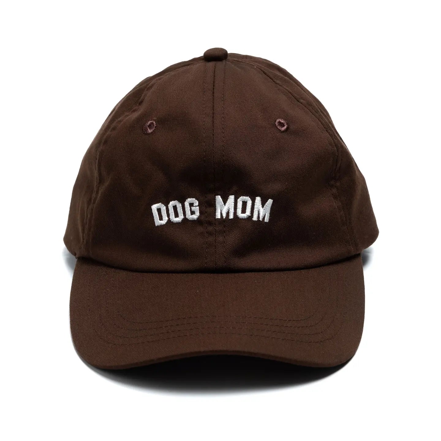 Dog Mom Brown Baseball Cap