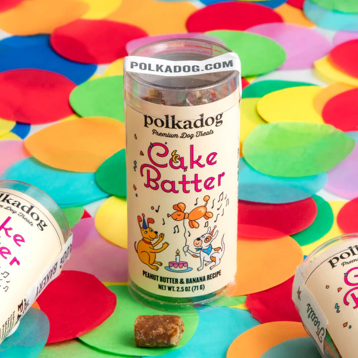 Polkadog Cake Batter Bites