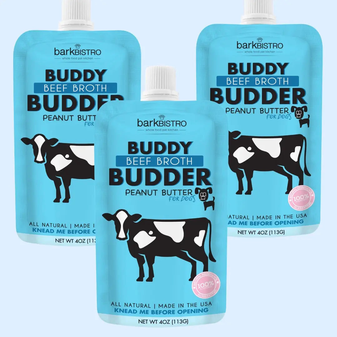 Buddy Budder Beef Broth Peanut Butter for Dogs