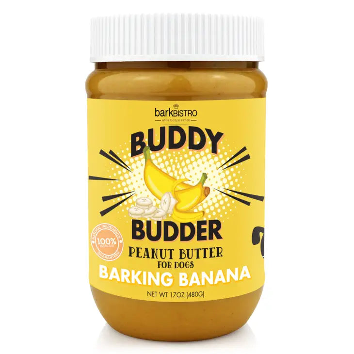Buddy Budder Barkin' Banana Peanut Butter for Dogs