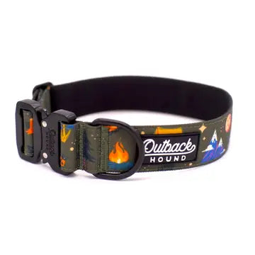 Outback Hound Enchanted Forest Dog Collar