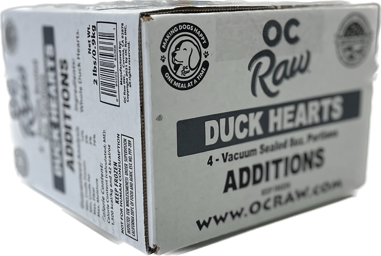 OC Raw Duck Heart Additions