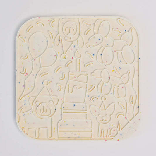 It's A Birthday Pawty Lick Mat