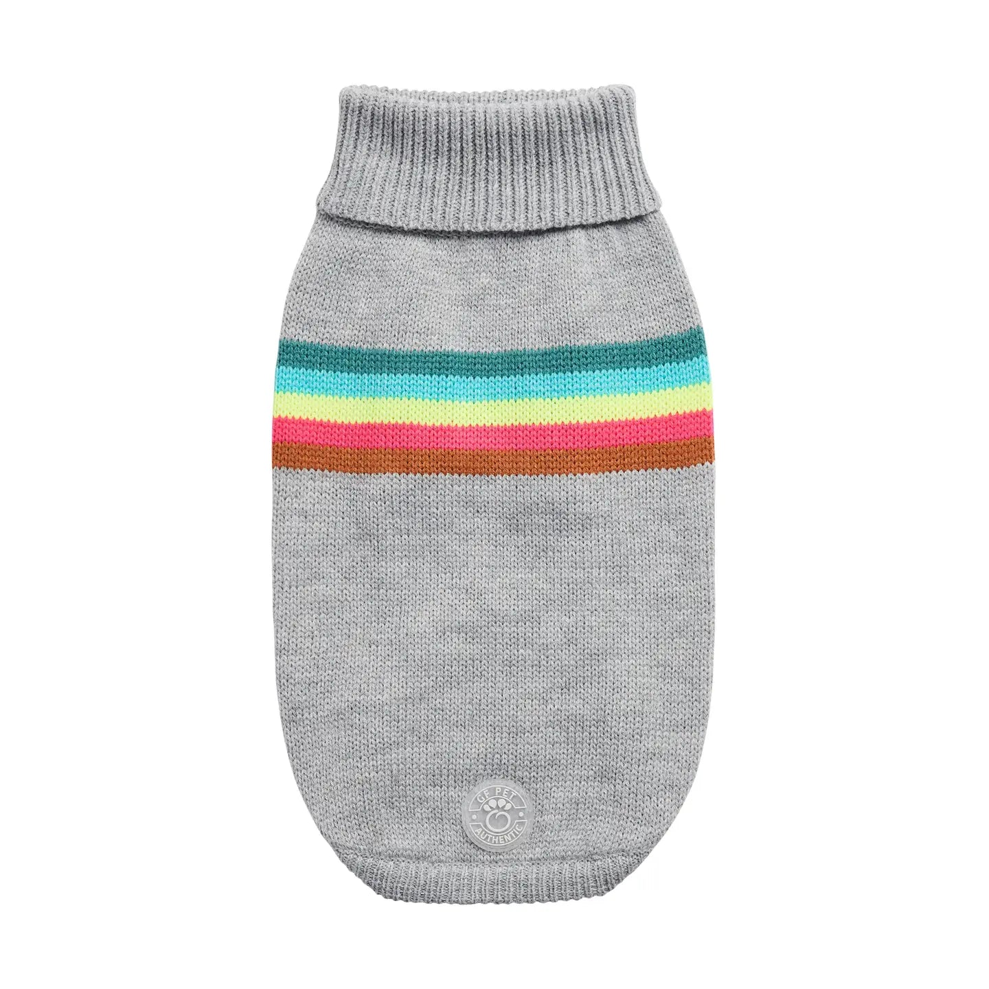 Grey Retro Sweater