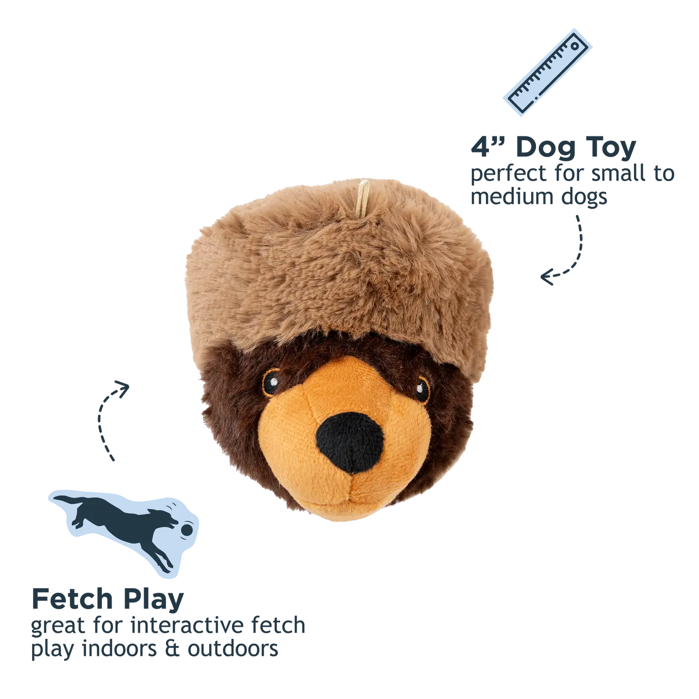 Russian Brown Bear Toy
