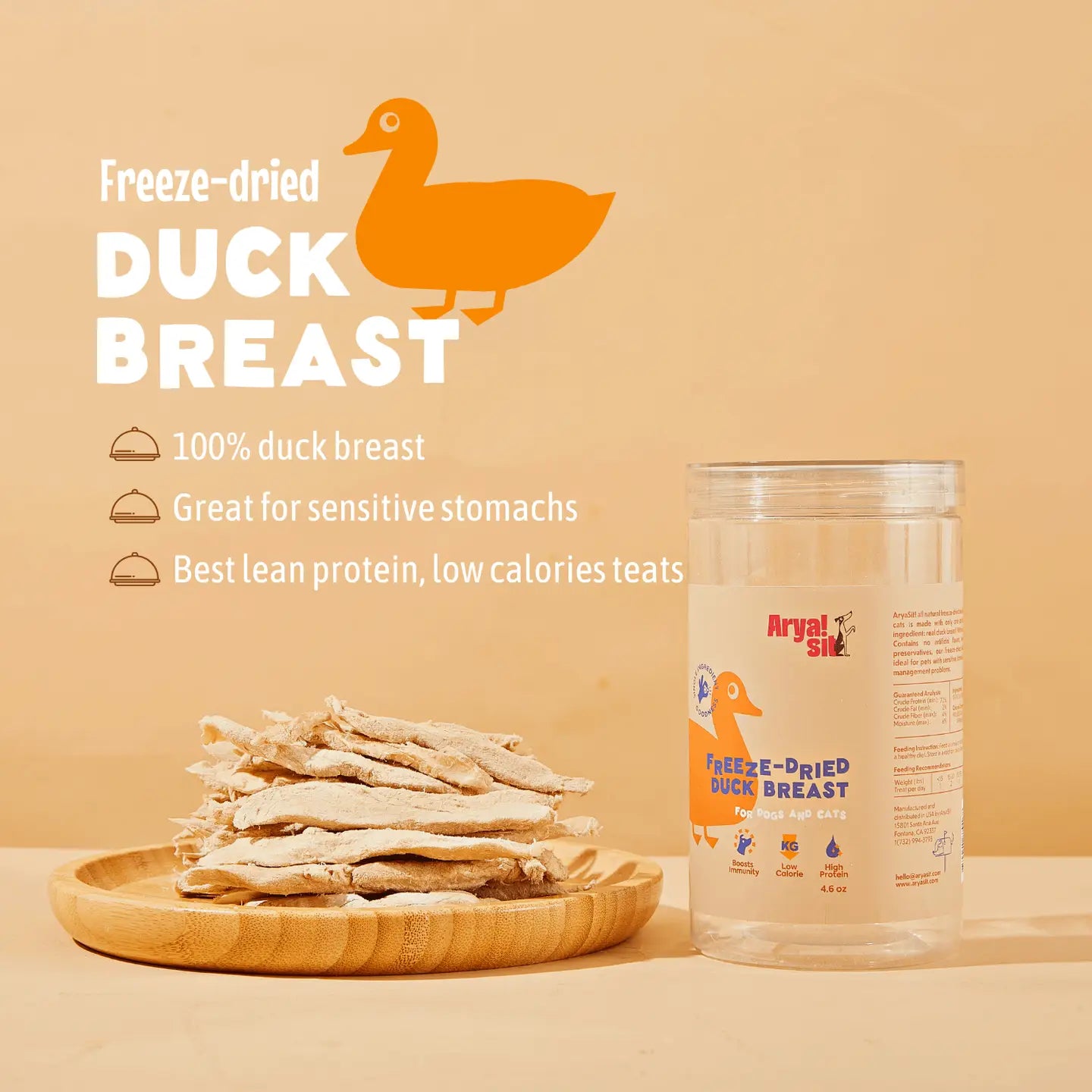 Arya Sit Freeze-Dried Duck Breast