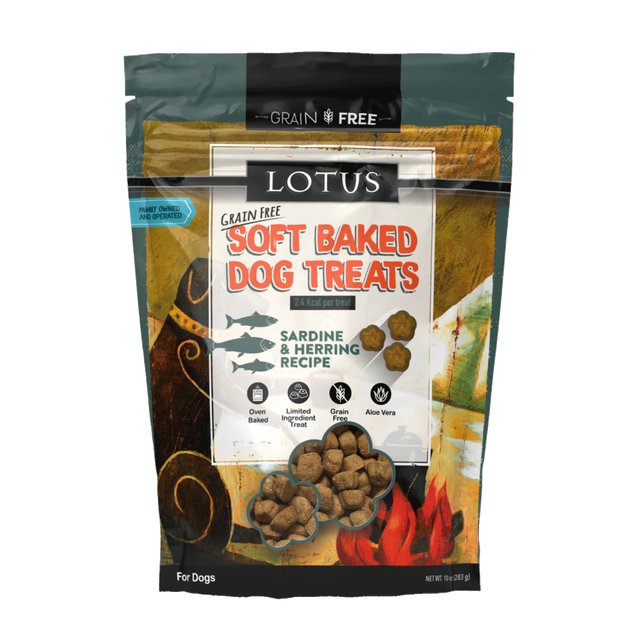Lotus Sardine & Herring Recipe Soft Baked Dog Treats