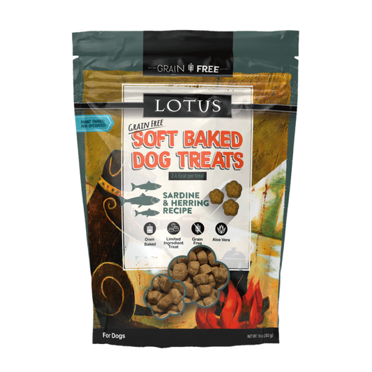 Lotus Sardine & Herring Recipe Soft Baked Dog Treats