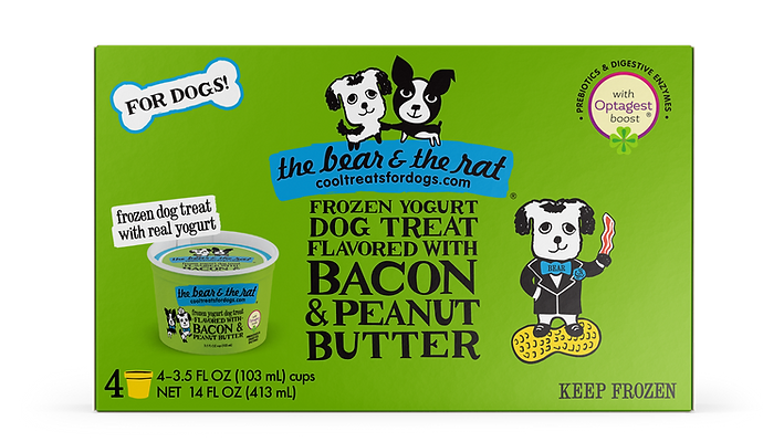 4-Pack Frozen Yogurt Treat | The Bear and The Rat