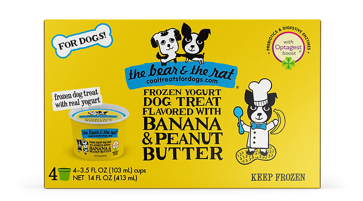 4-Pack Frozen Yogurt Treat | The Bear and The Rat
