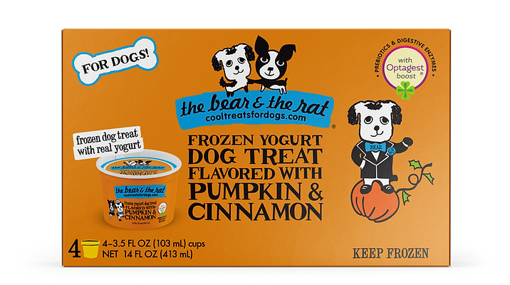 4-Pack Frozen Yogurt Treat | The Bear and The Rat