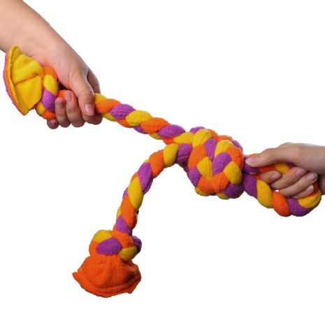 Goat Braided Soft Tug Toy