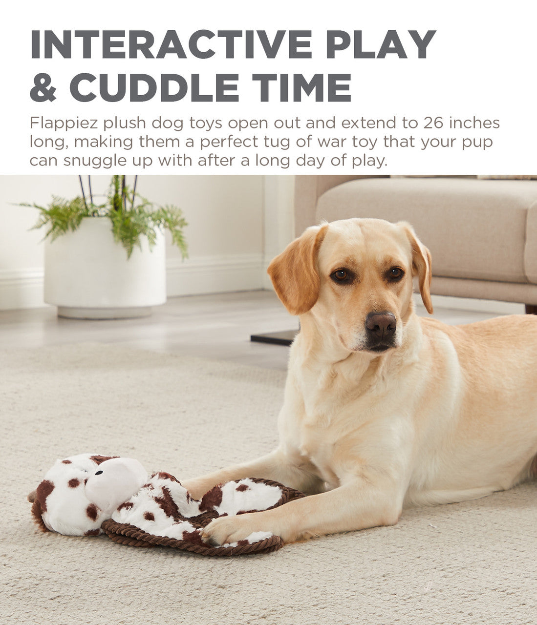 Cuddle Tugs Plush Cow