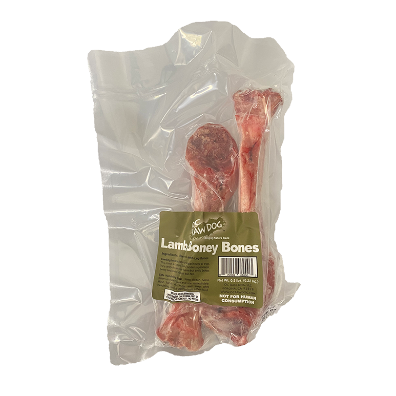 OC Raw Frozen Lamb Bones