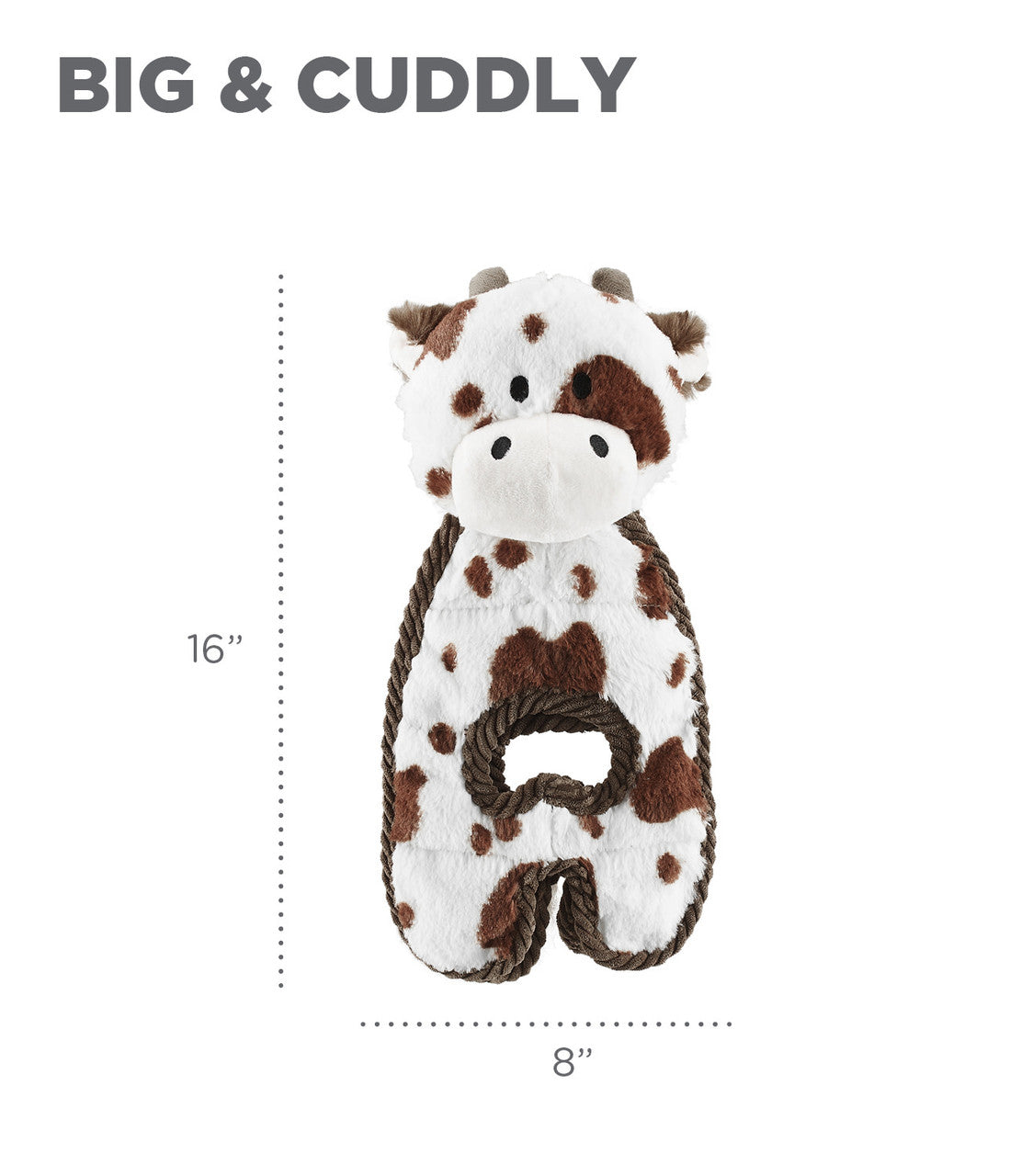 Cuddle Tugs Plush Cow