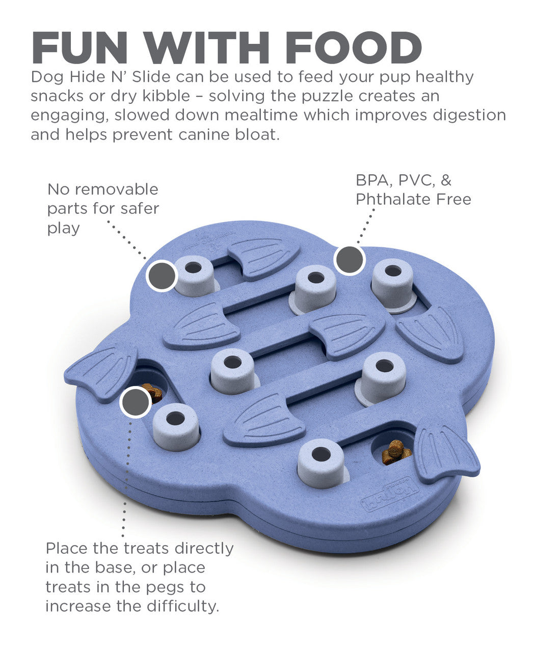 Hide N' Slide Puzzle Toy | Outward Hound