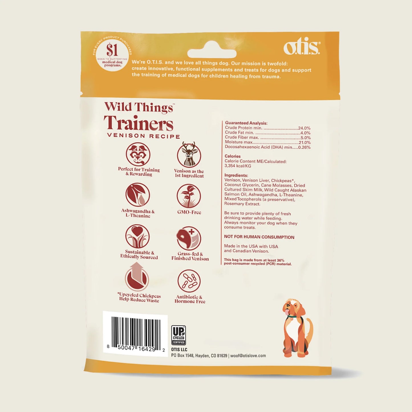 Bite Size Venison Trainers | Otis