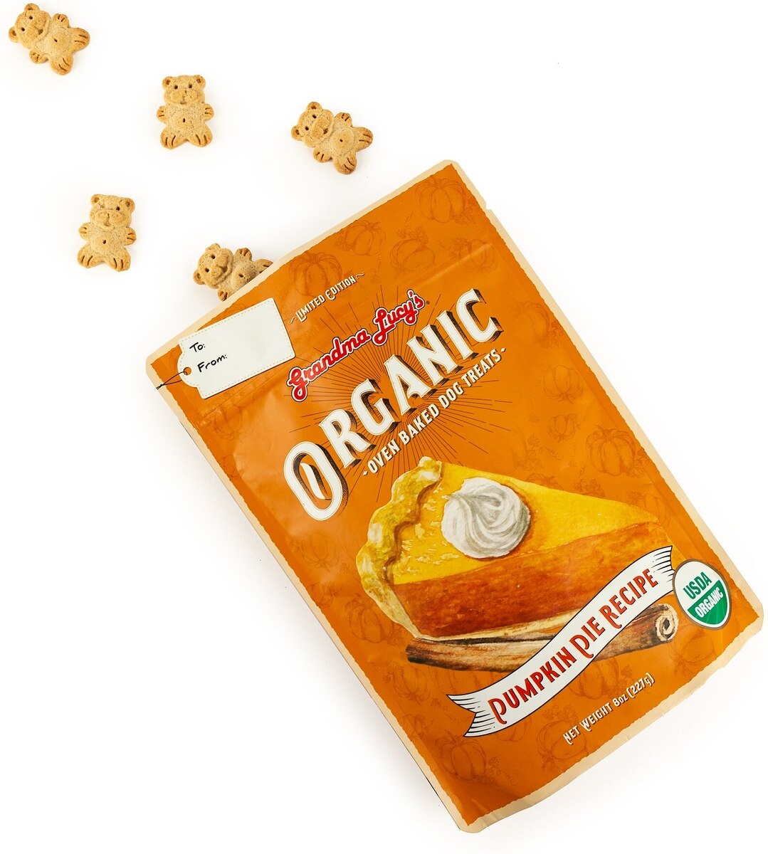 Grandma Lucy's Oven Baked Dog Treats: Pumpkin Pie Recipe
