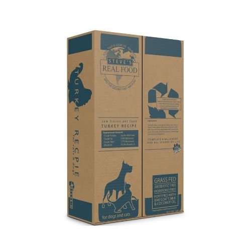 Frozen Raw Dog & Cat Food, Turkey Recipe