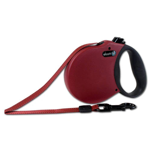 Alcott Retractable Leash - Red Adventure