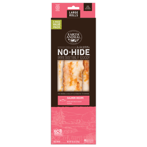 Packaged No-Hide: Salmon Chews