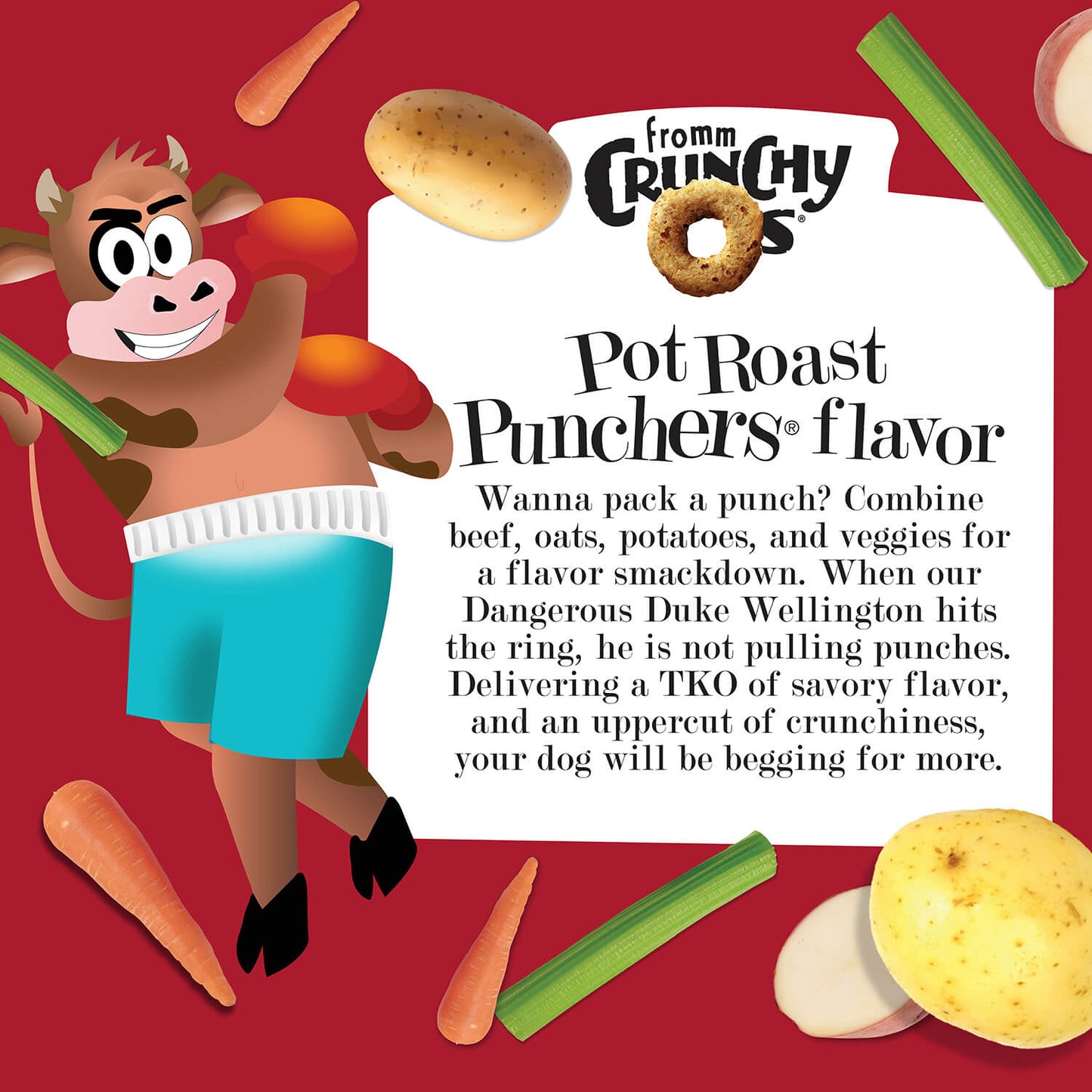 FROMM Crunchy-O's Pot Roast Punchers